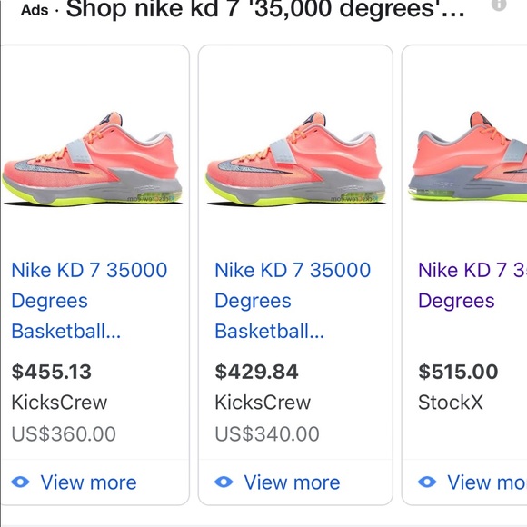 Nike KD 7 ‘35,000 degrees’ shoes - Picture 6 of 6